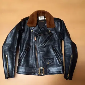 STANDARD MOTORCYCLE LEATHERS 더블 소가죽 38