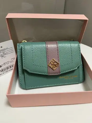 사만다 타바사 쁘띠 초이스 프래그먼트 케이스 그린 소가죽