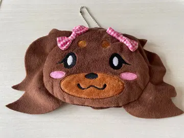 초코탄 봉제 인형 패스 케이스 스트랩