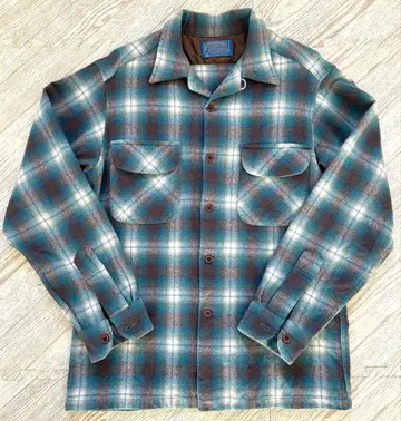 PENDLETON 펜들턴 70s 옴브레 체크 보드 셔츠