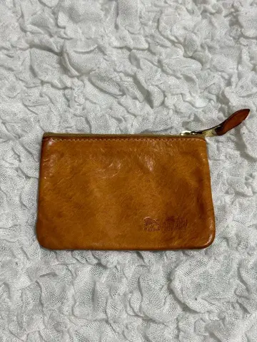 일비종떼 누메 가죽 코인 케이스 지퍼 포함