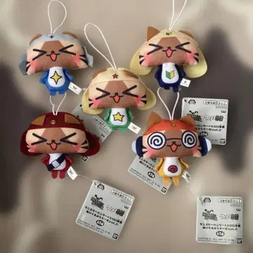 몬스터 헌터 x 개구리 중사 케로로 봉제 인형 참 vol.2 전 5종