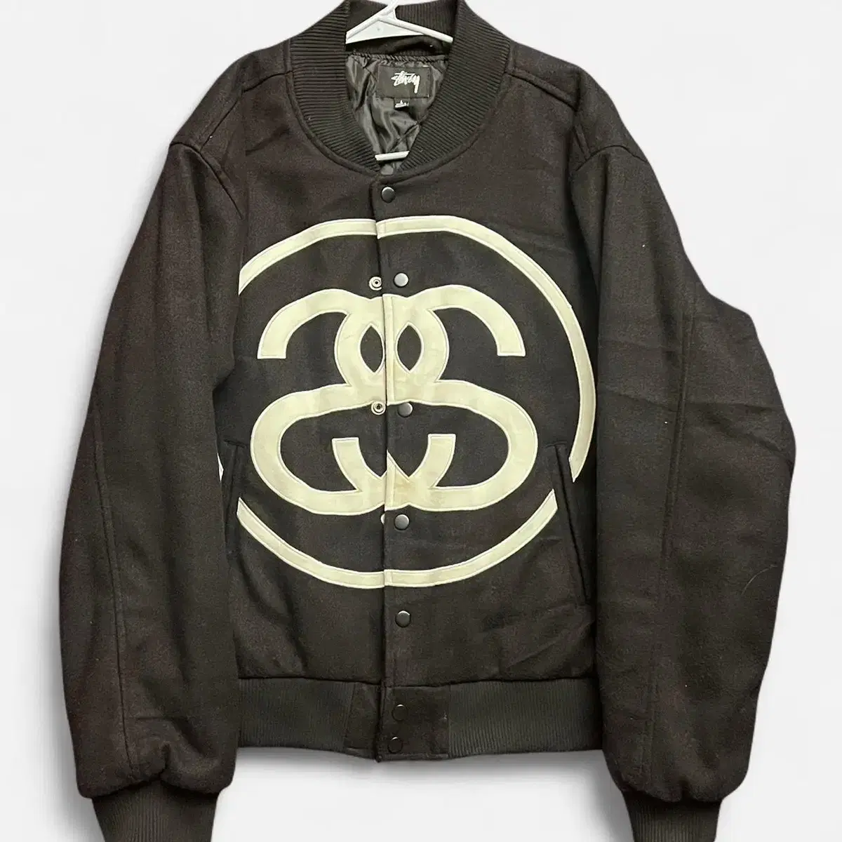 Stussy SS Link Varsity Jacket on Bunjang Global Site.