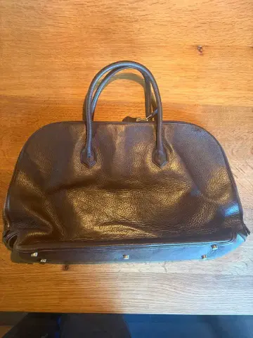 Cisei 다크 브라운 가죽 브리프 케이스 정가 21.4만 엔