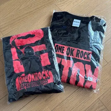 ONE OK ROCK DETOX 2025 티셔츠 L & 머플러 타월 세트