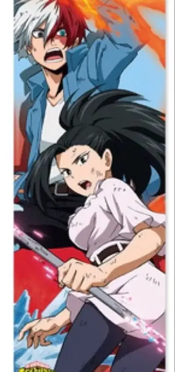 히로아카 캐릭터 포스터 특전 토도로키&야오요로즈 포스터