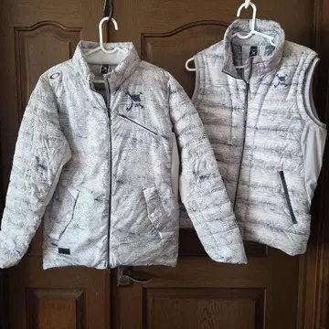 Oakley 스컬 남성용 다운&베스트 세트