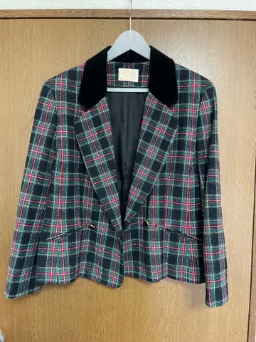 70s PENDLETON 체크 무늬 테일러드 자켓