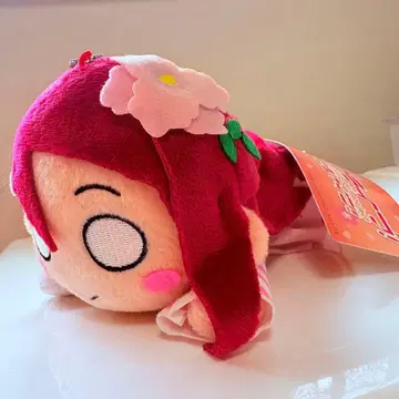 러브 라이브 선샤인 네소베리 봉제 인형 마스코트 키링 리코