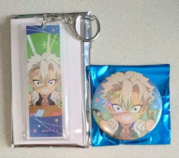 귀멸의 칼날 칠석 단자풍 아크릴 키링 캔뱃지 사네미