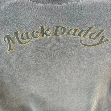 MACKDADDY 크루넥 맨투맨 페이드