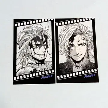 종말의 발키리 필름풍 콜렉터블 카드 하데스 2종