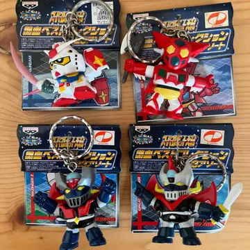 [ 미사용 ] 슈퍼로봇대전 키링 4종