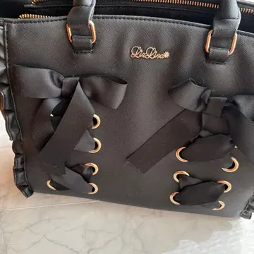 [ 즉시 구매 OK 네고 불가 ] LIZLISA 리본 포함 블랙 토트백