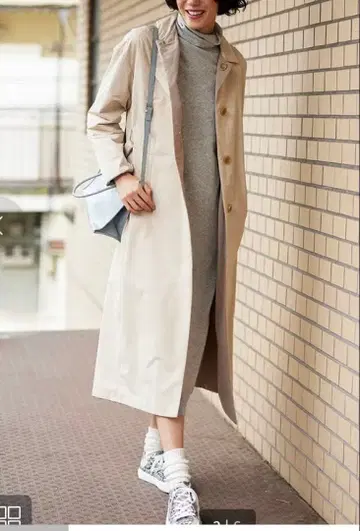 마법의 열 차단 리버서블 트렌치코트 두클라쎄