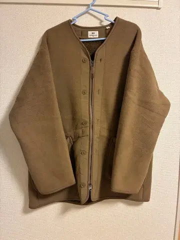 Engineered Garments 브라운 플리스 자켓 L