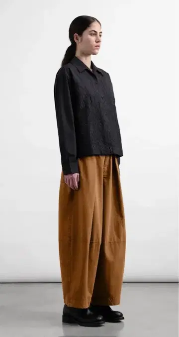 YouMustCreate / YMC 브라운 와이드 팬츠