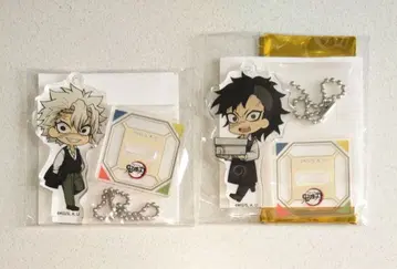 귀멸의 칼날 마루이 백화점 아크릴 스탠드 아크릴 키링 사네미 겐야