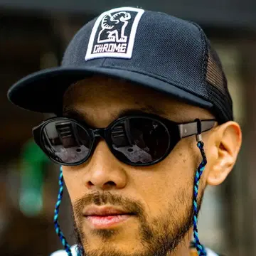 CHROME 크롬/자수 로고 6PANEL MESH CAP 메쉬 캡