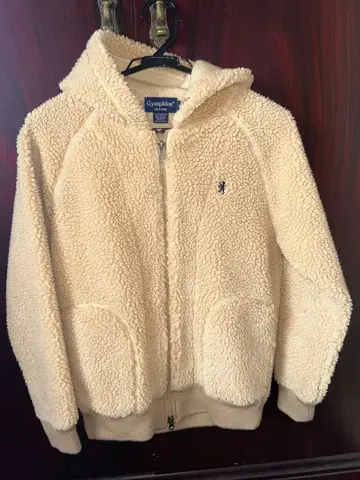 Gymphlex 플리스 자켓 크림색 사이즈 14