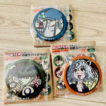 HUNTER x HUNTER 와시 캔뱃지 멜렘 카이토 네페르피토