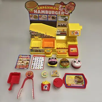 호빵맨 지글지글 데굴데굴 말하는 햄버거 가게