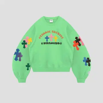 ParagraphTRIPLE CROSS CREW-CHARCOAL