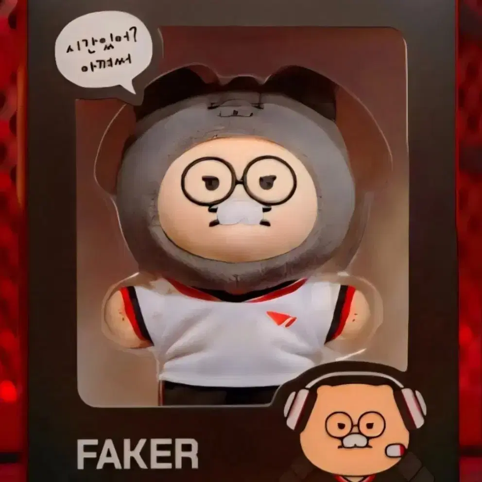 T1 Kakao Friends Chun-sik doll (Faker) on Bunjang Global Site.