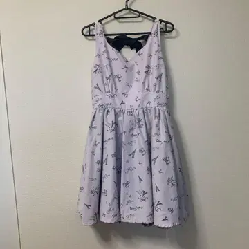 Ank Rouge x Disney 올리브 캣 슬리브리스 원피스 하라주쿠