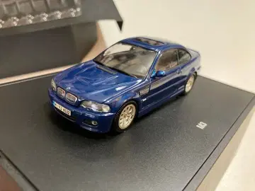 BMW M3 미니카 파랑 1/43 E46