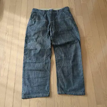 BASIK TRADING 데님 팬츠 면 100%