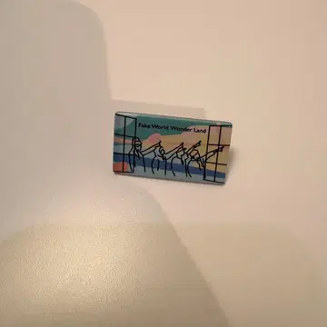 버섯 제국 Fake World Wonder Land 핀 배지