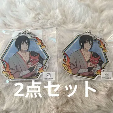 불꽃 소방대 마루쿠지 신몬 벤마루 아크릴 키링 백귀야행 중길