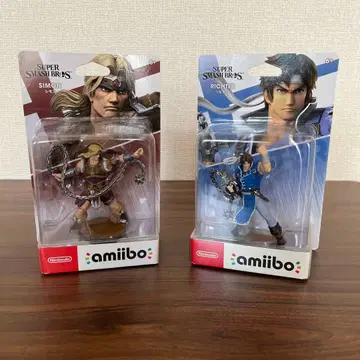 amiibo 악마성 드라큘라 시몬 벨몬트 리히터 벨몬트 세트