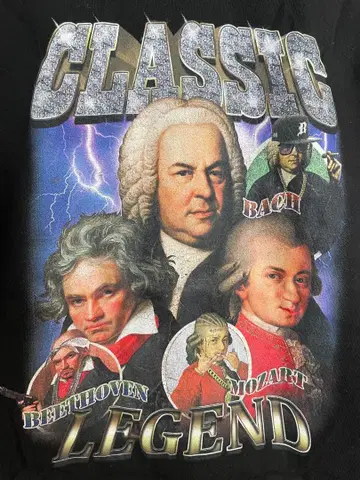 LIMELIGHT 라이무라이진 클래식 레전드 T셔츠 바흐