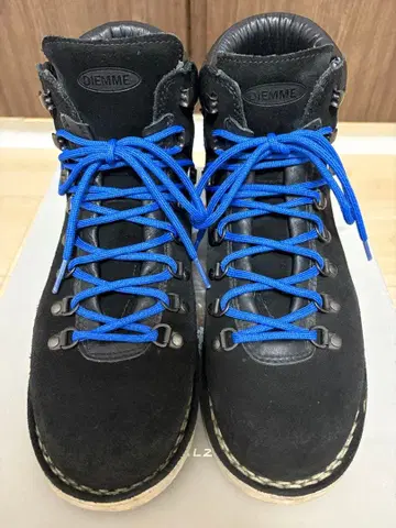 DIEMME 블랙 스웨이드 워크 부츠