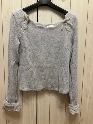 헤이세이 레트로 Liz Lisa 리본 포함 니트 스웨터