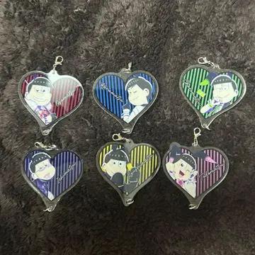 오소마츠 6쌍둥이 아크릴 참 묶음 판매