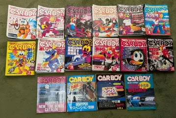 잡지 CARBOY 1996년 12권 세트 부록 포함