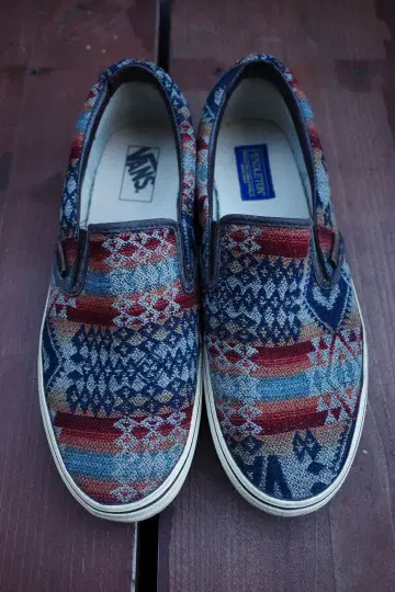 VANS 슬립온 반스 펜들턴 27cm