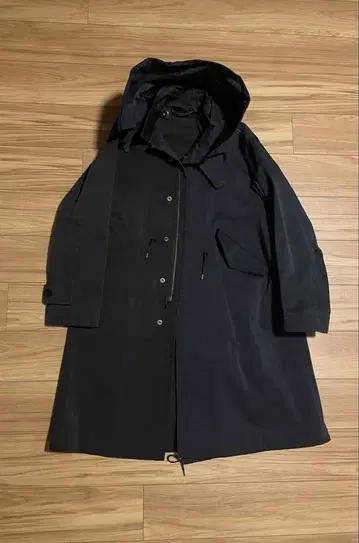 sacai 사카이 ten-c 코트 블루종 46 블랙