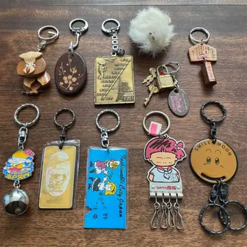 쇼와 레트로 키링 여러 가지