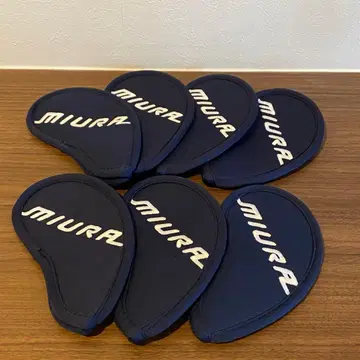 MIURA 아이언용 골프헤드커버 7개 세트
