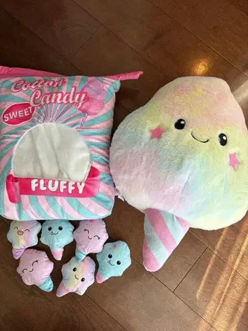 미국 구매 솜사탕 코튼 캔디 봉제 인형 스위트 큰 잡화