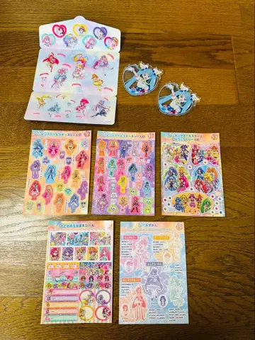 스카이 프리큐어 영화 사전 신청 특전 극장 한정판 와펜 올스타 씰 등