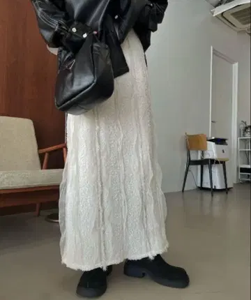 willfully boa tulle stripe pencil SK