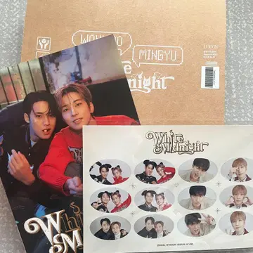 SEVENTEEN 원우 민규 사진집 DICON