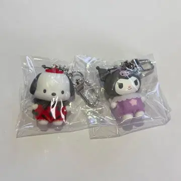 [산리오] 시크릿 키링 치비토모 무시상 포차코 쿠로미