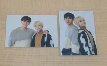 SEVENTEEN HOME 2021 정한 민규 페어 트레이딩 카드