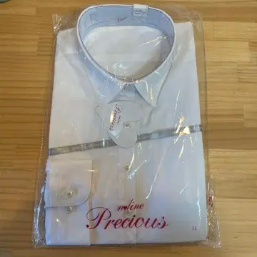 Precious 화이트 스트라이프 셔츠